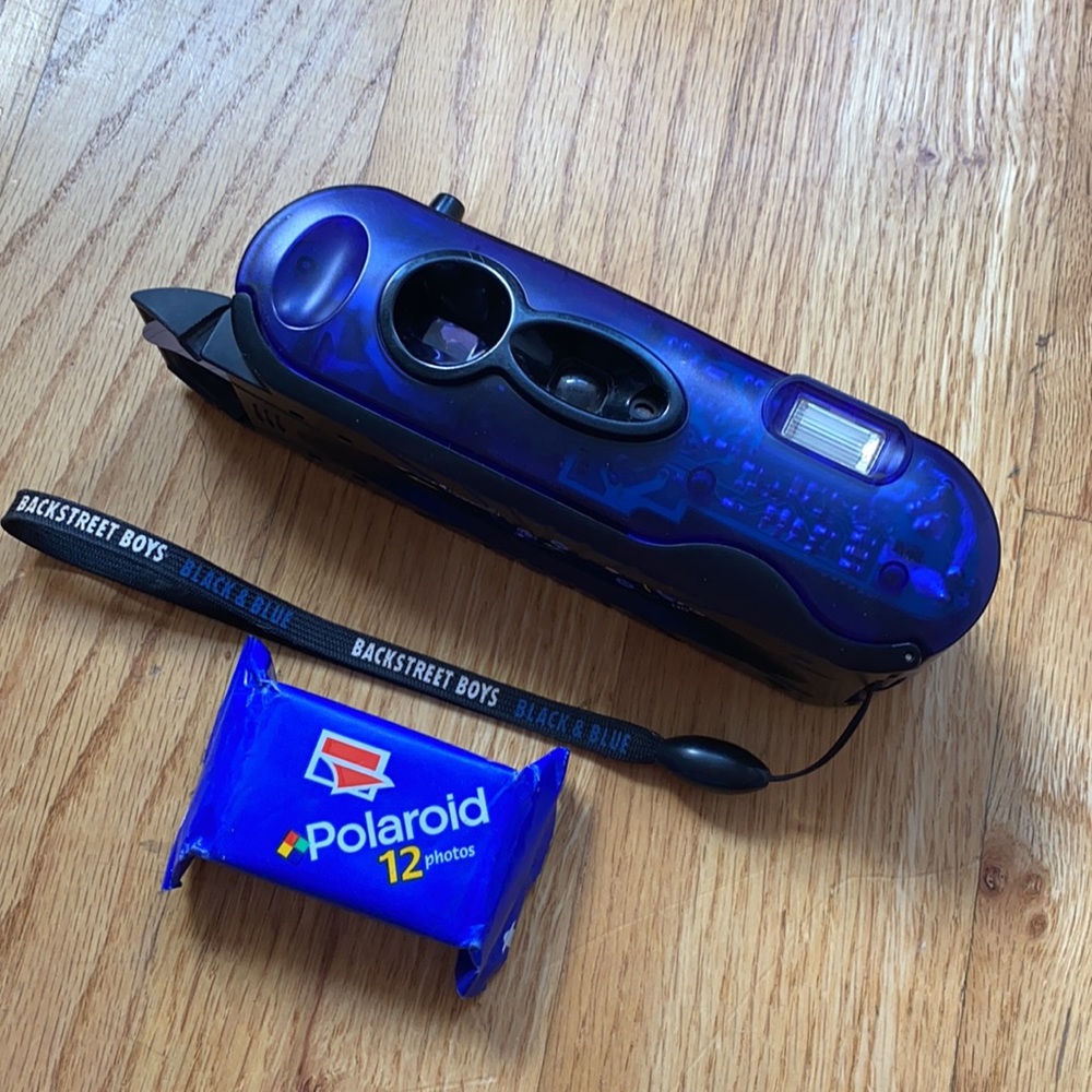 Polaroid i-zone Camera with Film - Backstreet Boys